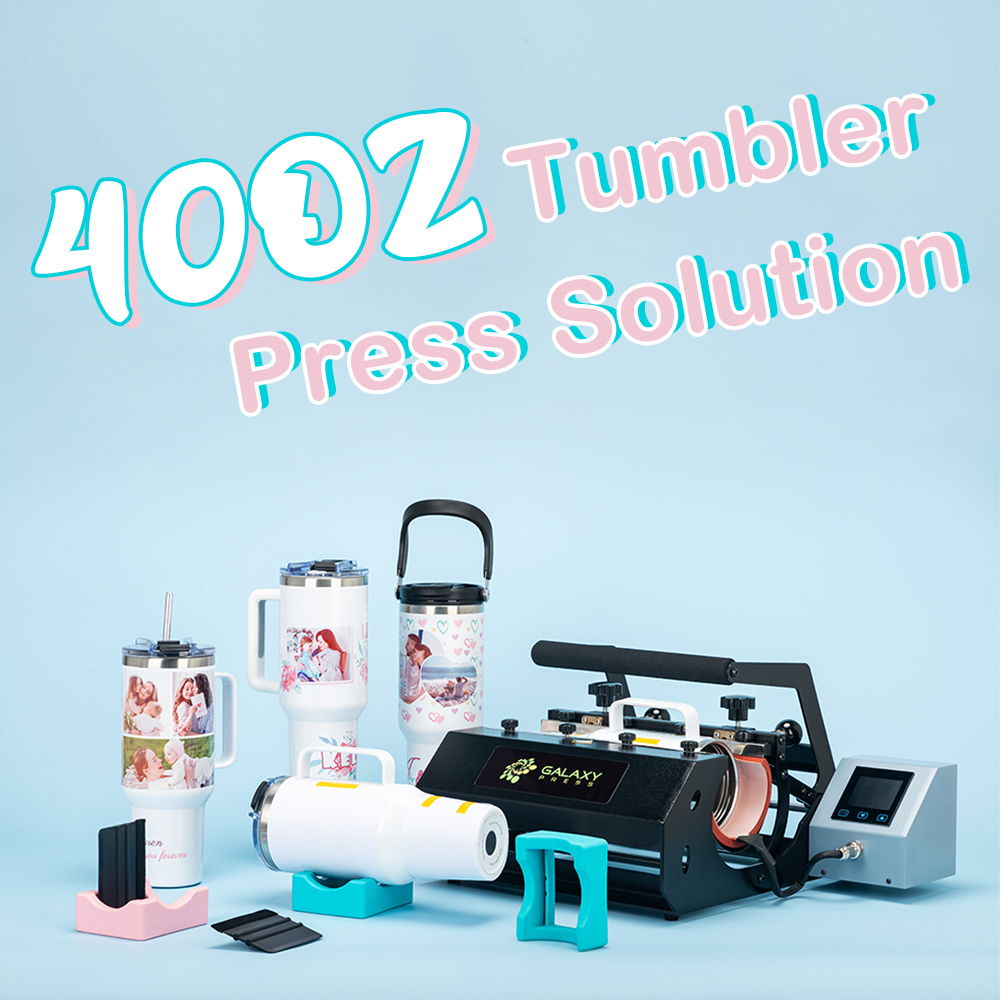 40oz tumbler press solution