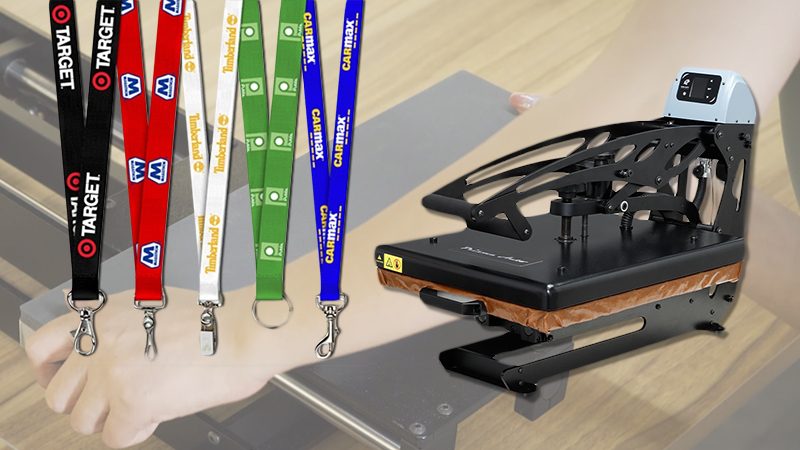 sublimation lanyard machine