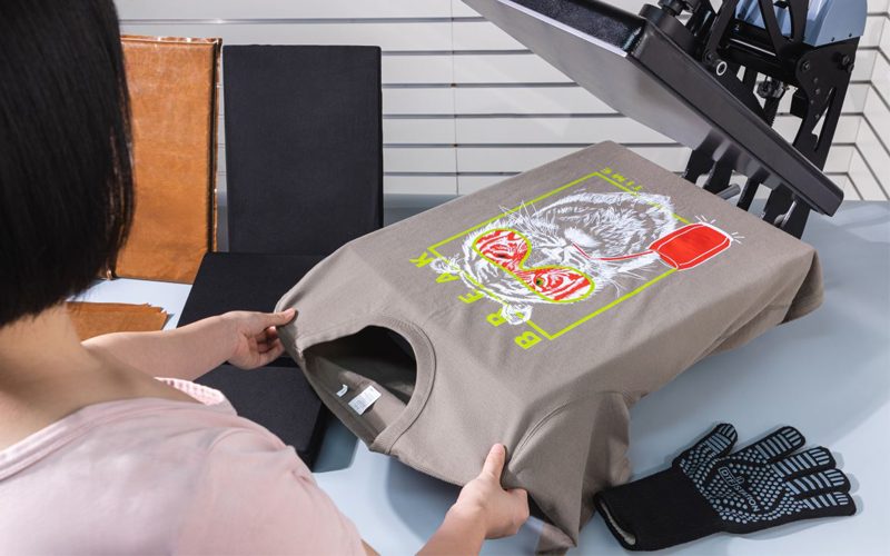 why should garment business need a heat press