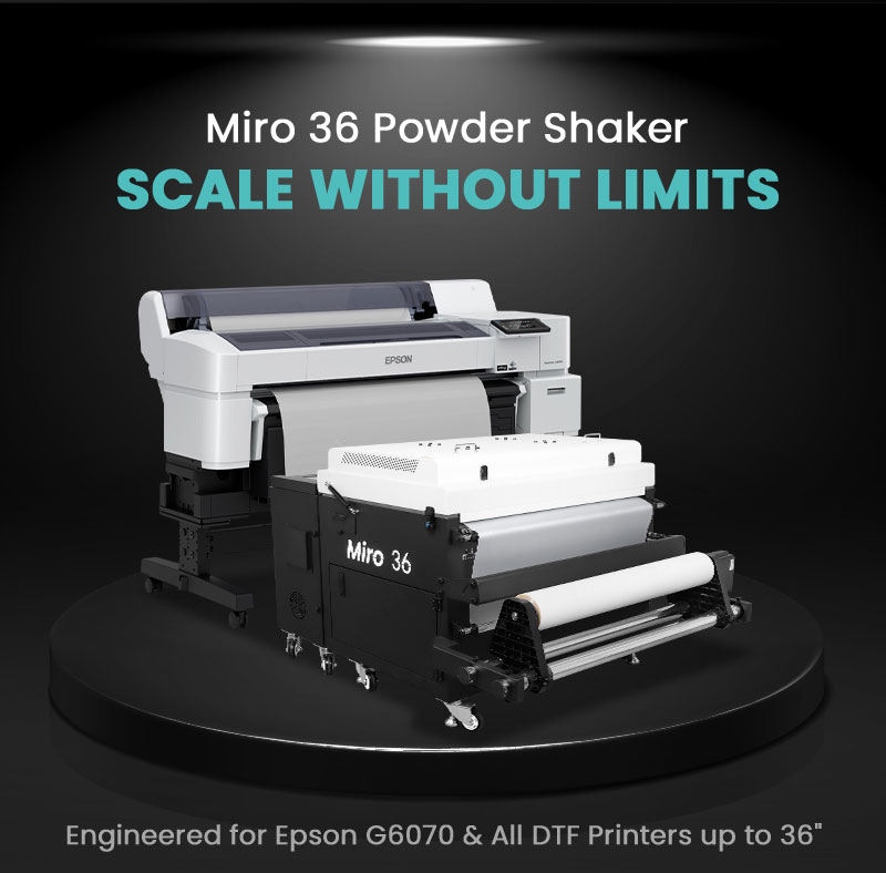 Miro 36 DTF Powder Shaker and Dryer 1 2