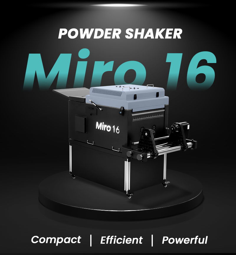 Miro 16 DTF Shaker and Dryer 1